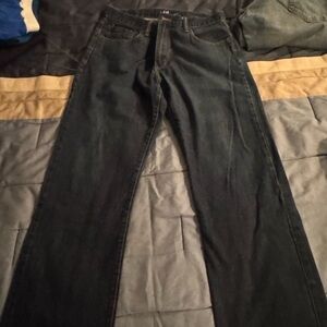 GAP Men's Dark Blue Relaxed Jeans